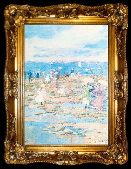 framed  Maurice Prendergast Summer Visitors, ta009-2